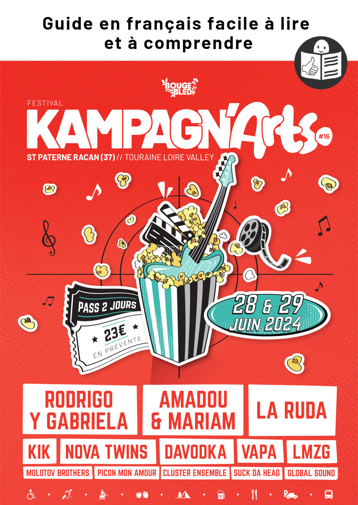 Affiche FALC Kampagnarts 2024